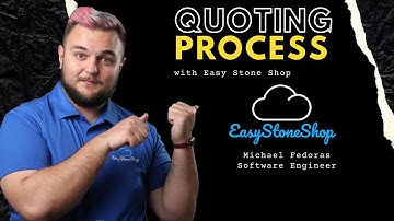 Quote Estimation with Easy Stone Shop