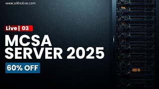 MCSA Day 3 Live: Understanding Server Essentials | Beginners to Advanced !
