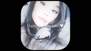 Happy Birthday Angel @lavvsp_ 🤍|#vsp #editing #edits #arianagrande #happybirthday