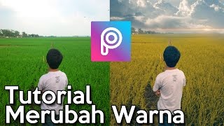 CARA MERUBAH WARNA RUMPUT / POHON | PICSART