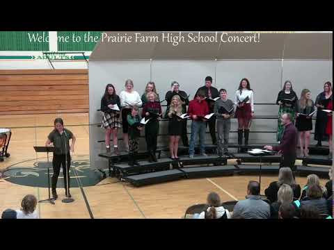 Prairie Farm High School Holiday Concert 2022