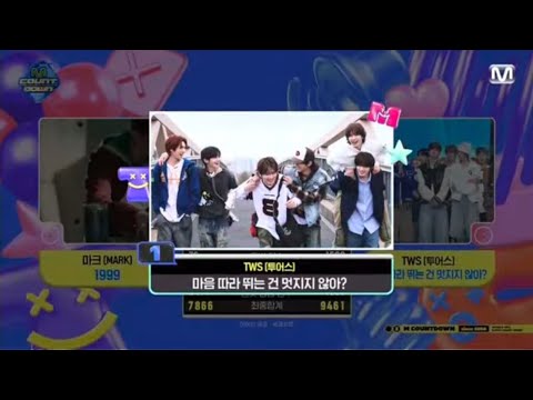 TWS(투어스) win 1st place with Countdown!(마음 따라 뛰는 건 멋지지 않아) on M NET MCOUNTDOWN 250501