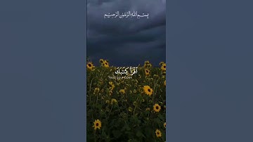 قرأن كريم (اقرأ كتابك كفى بنفسك اليوم عليك حسيبا) تلاوة من سورة الاسراء|القارئ ادريس ابكر