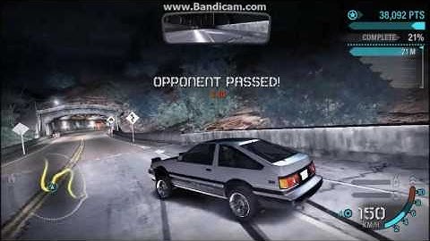 NFS Carbon - Drifting overtake