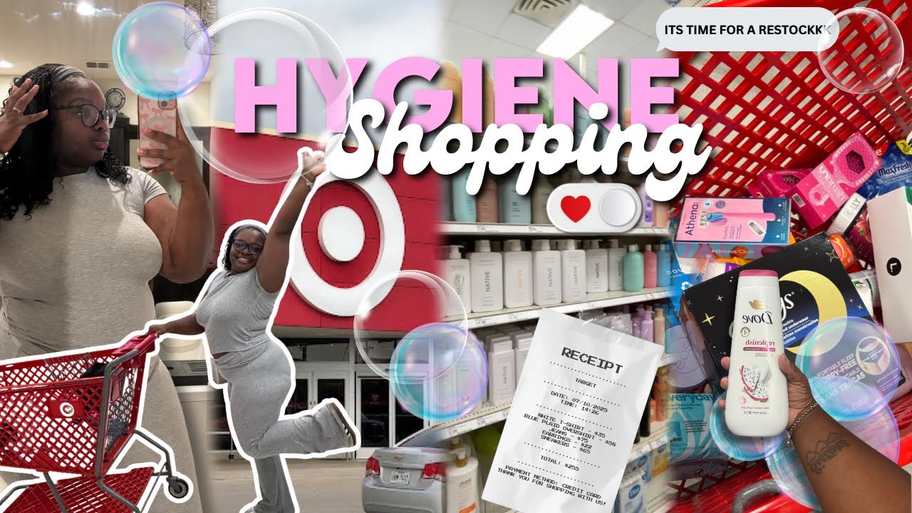 HYGIENE SHOPPING VLOG 🛍️🛒| Restocking My Smell Goods At Target & Walmart 