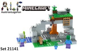 stress lovende rendering Lego Minecraft 21141 The Zombie Cave - Lego Speed Build Review - YouTube