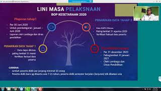 Video Conference Sosialisasi BOP Kesetaraan 2020 - Tanggal 27 Maret 2020 screenshot 4