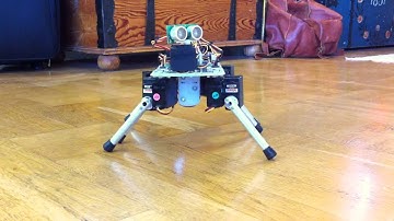 Six-legged robot Stampe 6 showreel