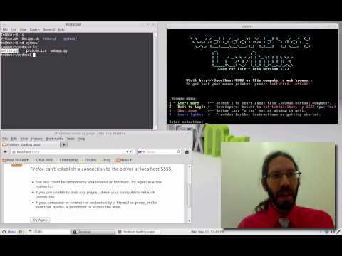 Introduction to Python Web Development with vim on Levinux