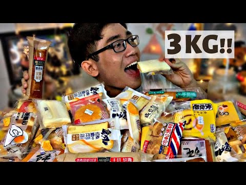 Video Khám Phá Bánh Đài Loan Với 3 KG Mix Đủ Thứ Loại Xem... - youtube