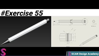 Solidworks Tutorial Exercise 55 | #solidworks | #beginners