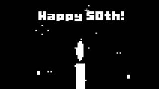Let's paint a 50th Birthday Teletext Animation!  #teletext #animation