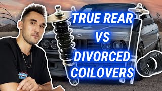 Divorced VS True Rear Coilovers: Which Should You Get?