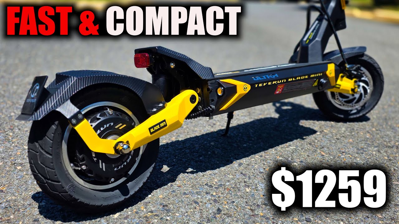 The Cheapest 50MPH Electric Scooter I Tested - Teverun BLADE Mini ULTRA Review