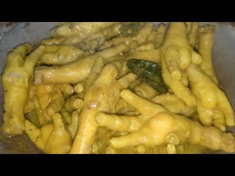 Resep Ceker Ayam Bumbu Kuning