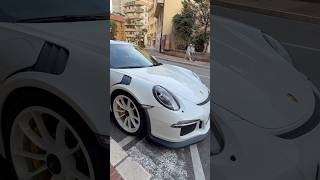 Stunning gt3rs🔥#carspotter #automobile #supercars #cartok #monaco #porsche911gt3r