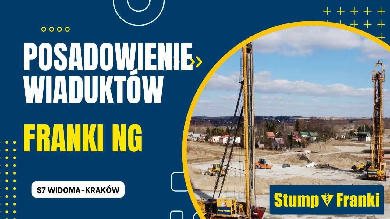 Posadowienie wysokich wież elektrowni wiatrowej. Zastosowanie technologii pali Franki NG