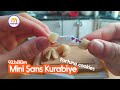 MİNİ ŞANS KURABİYE - Fortune Cookies 🥠 Minimela Mutfak - Minifood #fortunecookies #mini #falkurabiye