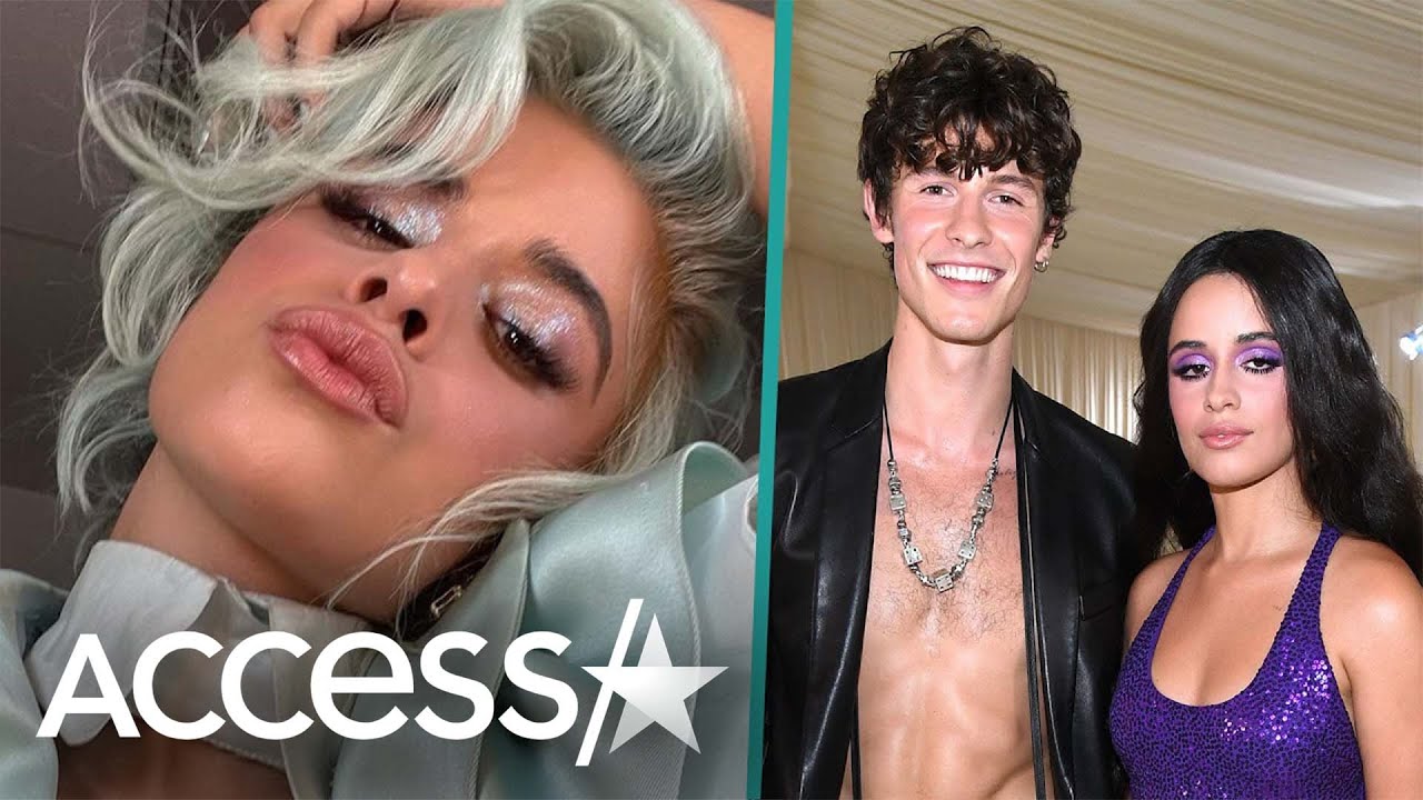 Camila Cabello Debuts Mint Green Hair After Shawn Mendes Split YouTube