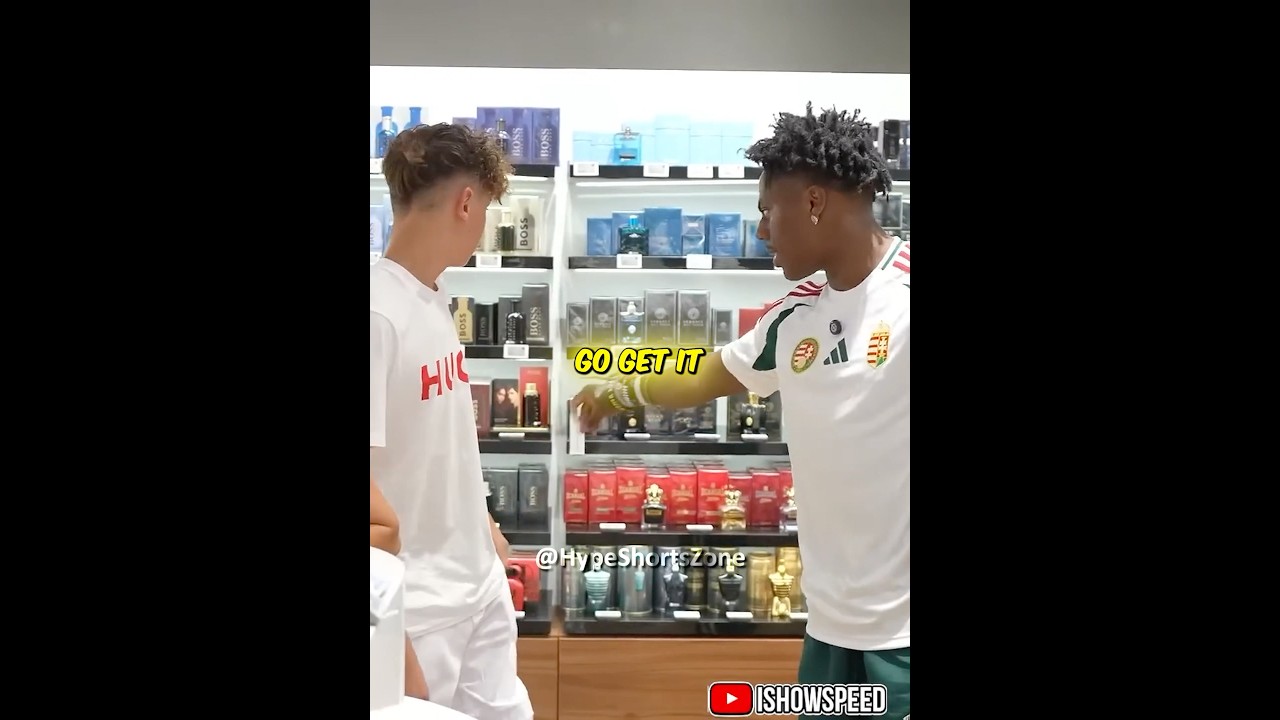 IShowSpeed Buys Perfumes for His Fans ❤️🔥