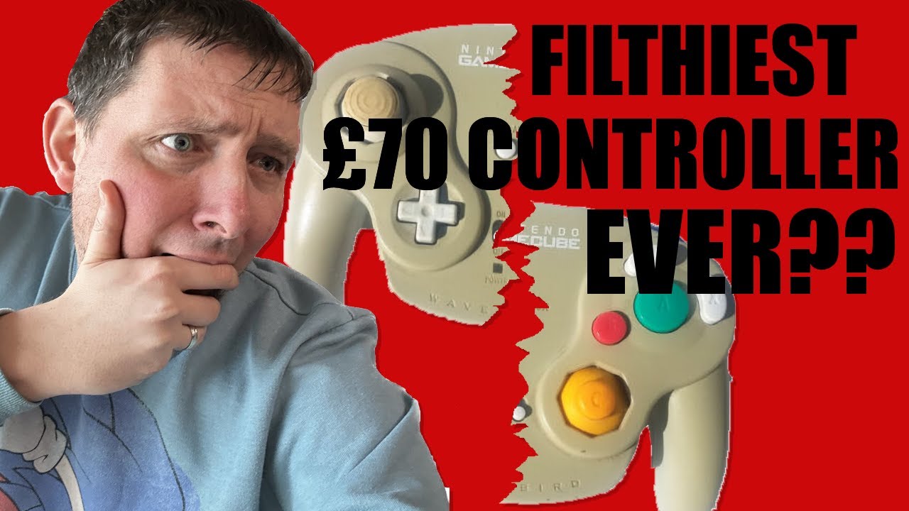 How Filthy Is This Controller? - GameCube WaveBird From CeX Unboxing ...