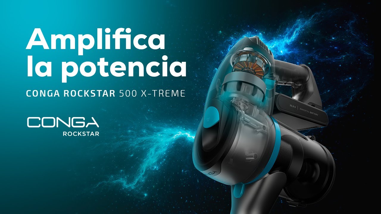 Bateria aspiradora Conga RosckStar 300, 500 y 700 - Canarias