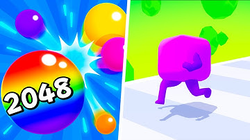 Bump Merge 2048 vs Cubic Number - Max Level Gameplay (Part 1)