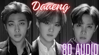 BTS RM, SUGA, j-hope 'DDAENG (땡) [8D Audio] (Use headphones 🎧)