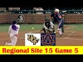 Ucf vs auburn softball highlights 2024 ncaa regional site 15 game 5