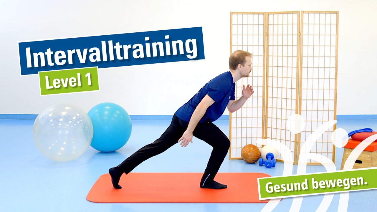 Intervalltraining | Level 1 | Oberkörper, Beine & Rumpf