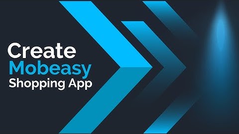 Make a shopping app in Mobeasy! Earn money | Without Coding | Export to APK