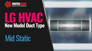 LG HVAC New Mid Static Duct Unit
