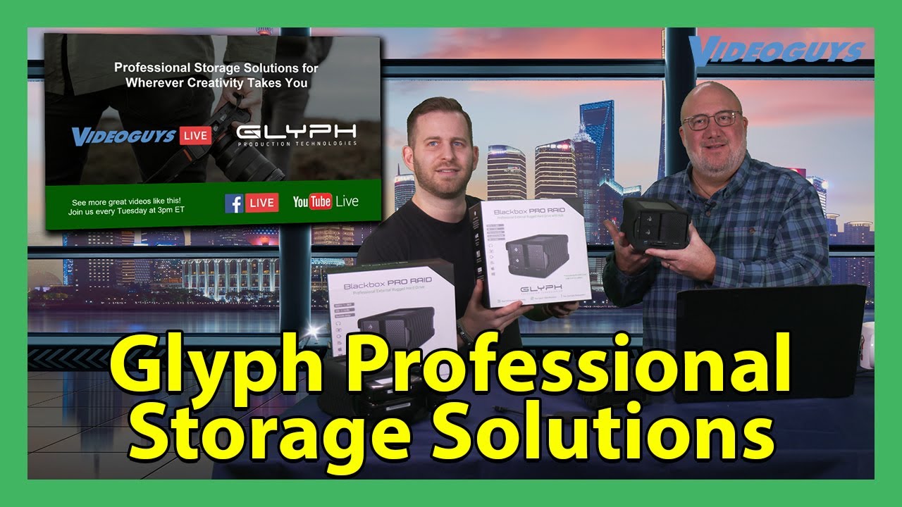 Glyph Professional Storage Solutions for Wherever Creativity Takes You