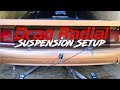 Drag Radial Suspension Setup!! Instant Center, Anti-Squat explanations.  What works!