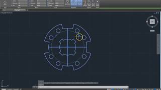 Learn to Draw in AutoCAD Friction Plate