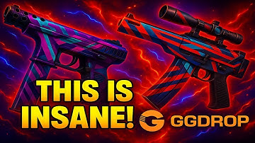 CS2 Case Opening | I Got Tec-9 Decimator and SG 553 Integrale Skins at GGDrop