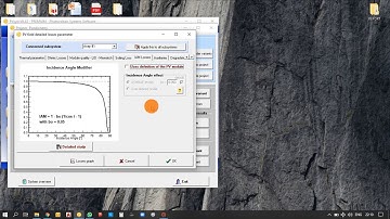 pvsyst losses I pvsyst detailed losses I Completed losses Section in pvsyst
