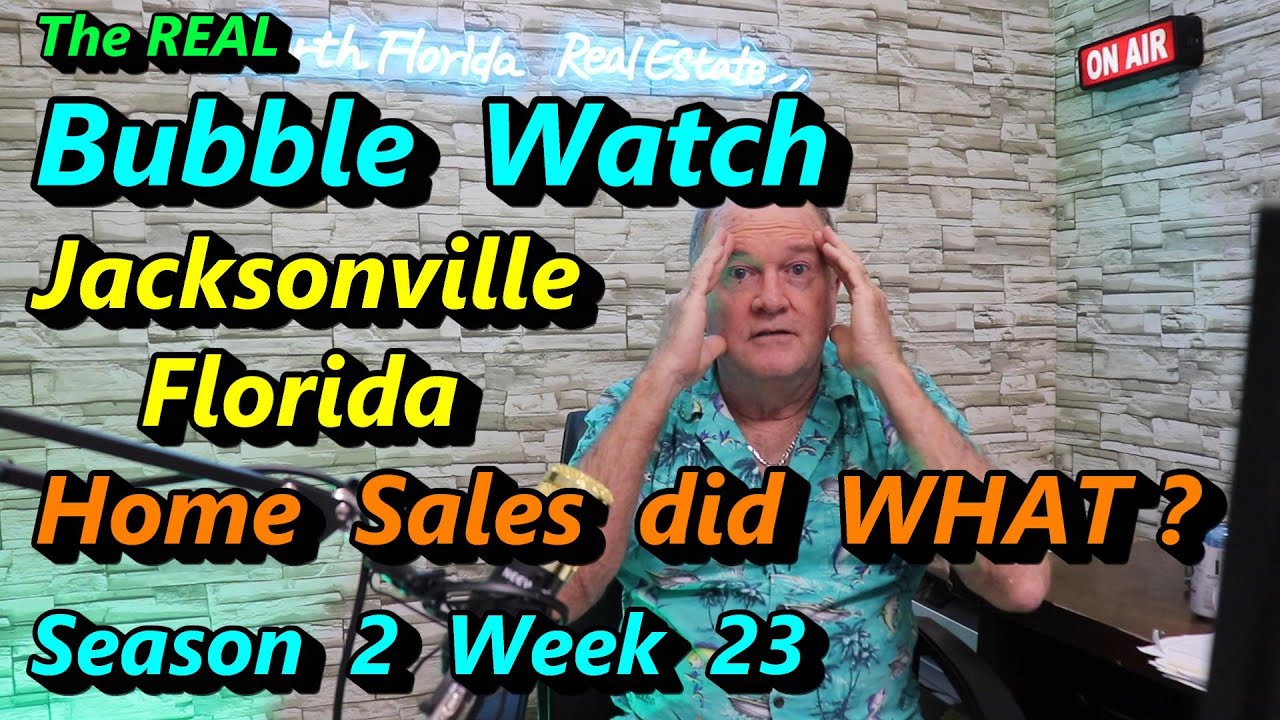 Jacksonville Florida Housing Market Week 23 YouTube