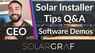 Does Solargraf Offer Free Demos? Solar Qa With Solargraf Ceo Lennie Moreno