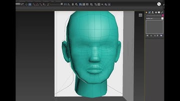 Autodesk 3ds Max 3D head modeling from box