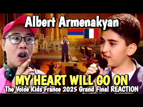 ألبرت أرميناكيان قلبي سيستمر رد فعل على نهائي برنامج ذا فويس كيدز فرنسا 2025 