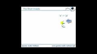 QAW Adult Tajweed Lesson 10 (1/2) - The Short Vowel Sounds Fathah, Kasrah and Dummah