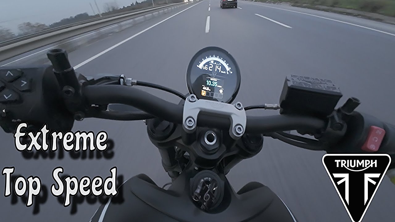 Triumph Trident 660 Top Speed & Acceleration I Trident 660 Performans Testi Sürüşü