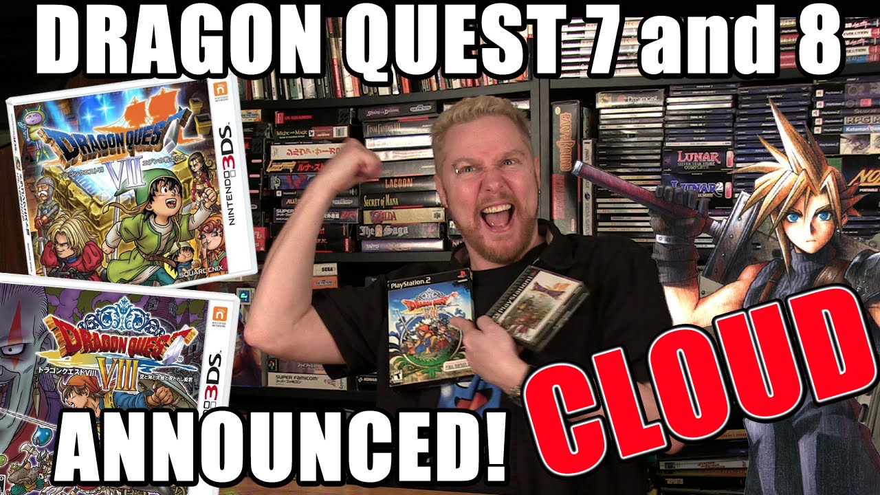 Thumbnail for DRAGON QUEST VII and VIII 3DS Announced! and CLOUD in Smash Brothers! - Happy Console Gamer