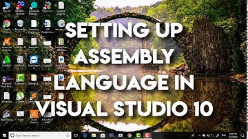How To Use Assembly Language In Visual Studio 2010