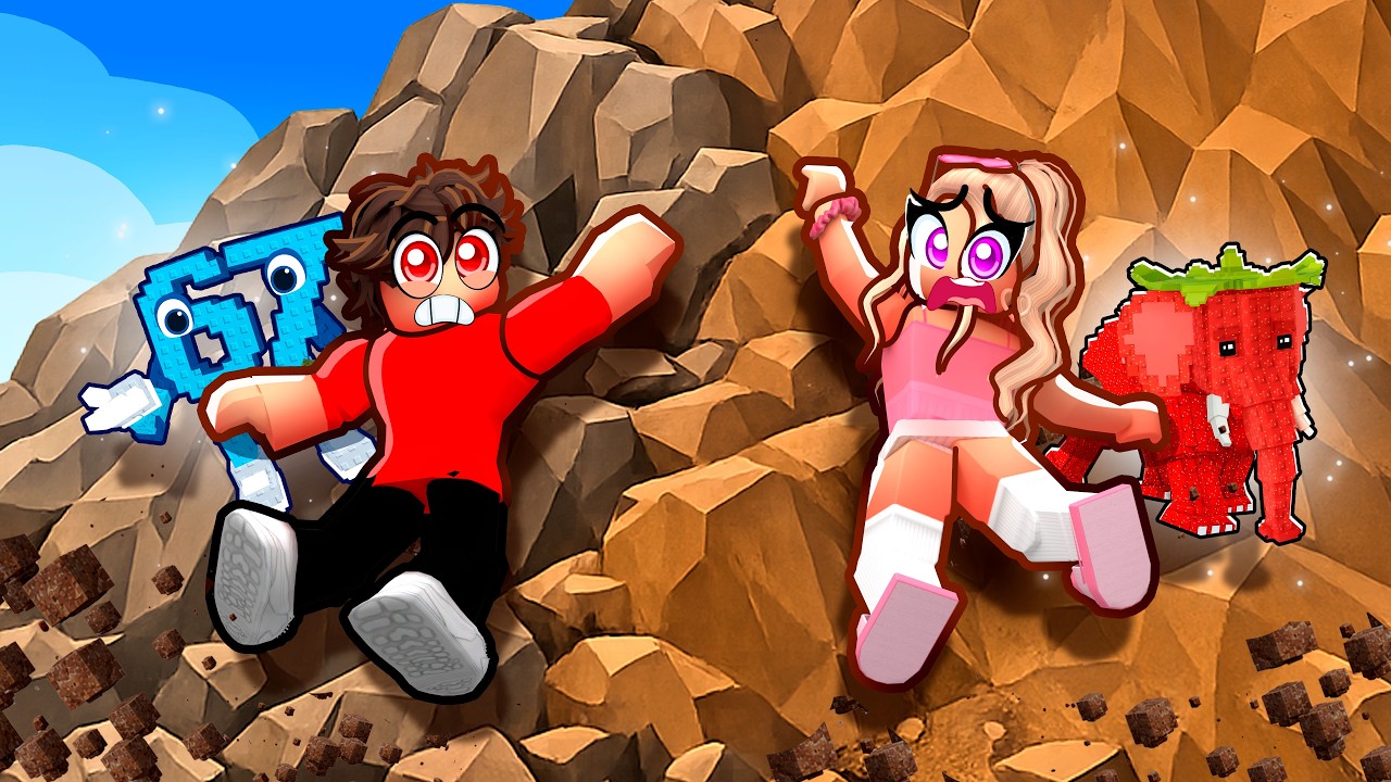 ROBLOX CLIMB MOUNTAIN FOR BRAINROTS...