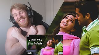 Munbe Vaa HD Video Song | Sillunu Oru Kadhal Tamil Movie | Suriya • Reaction By Foreigner, AR Rahman