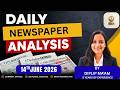 NEWSPAPER ANALYSIS| 14TH JUNE 2026|APSC|UPSC