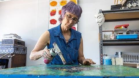 This is My Thing - Encaustic Painting