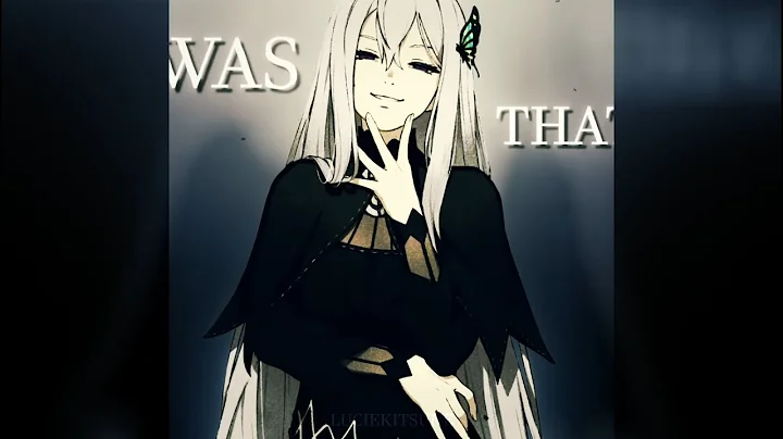 WUTIWANT - SARAUNH0LY + ECHIDNA X SUBARU (BEST PART ONLY + SLOWED TO PERFECTION ) | EDIT/AMV